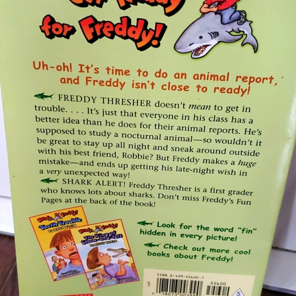 Ready Freddy 4 Books Scholastic Show & Tell, Homework Hassles Kids Reading - Picture 6 of 12